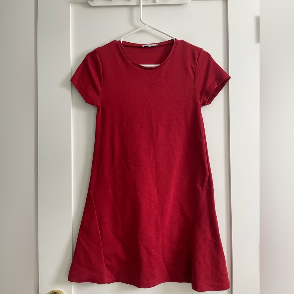 Zara US Small Burnt Orange Dress